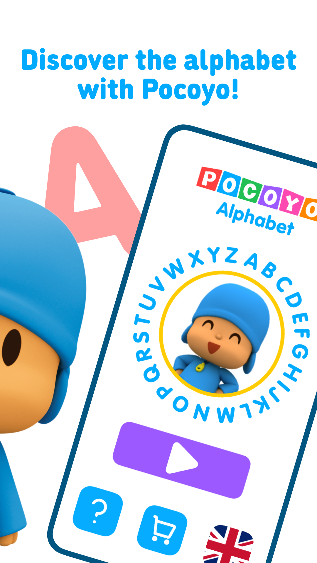 اسکرین شات 2 بازی Pocoyo Alphabet: ABC Learning