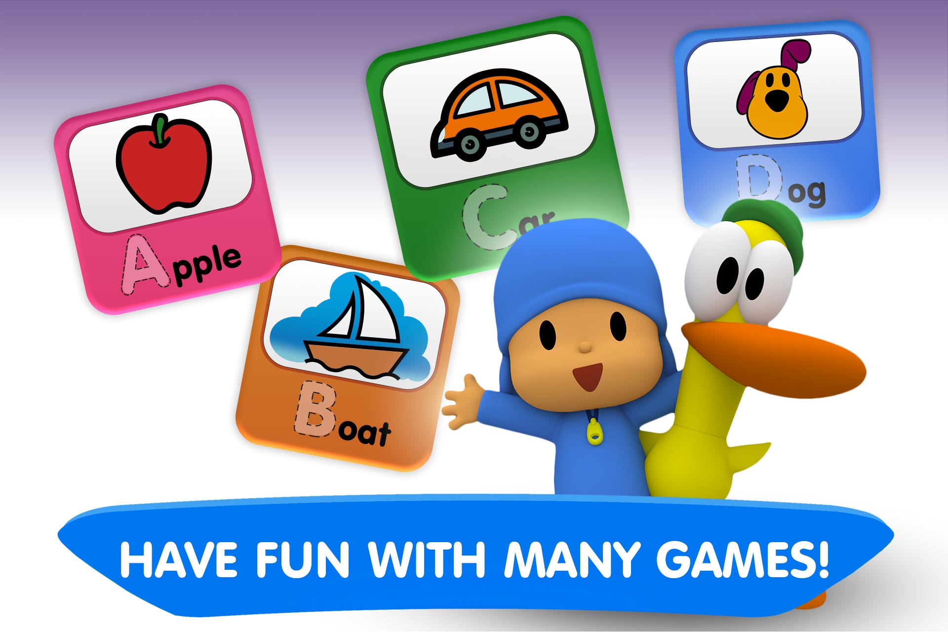 اسکرین شات 3 برنامه Pocoyo ABC Adventure: Alphabet