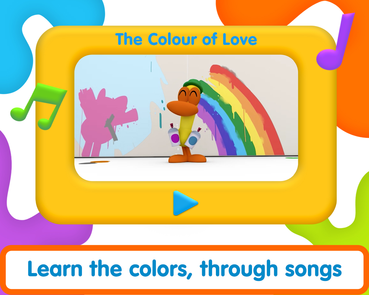 اسکرین شات 6 بازی Pocoyo Colors:  Fun drawings!