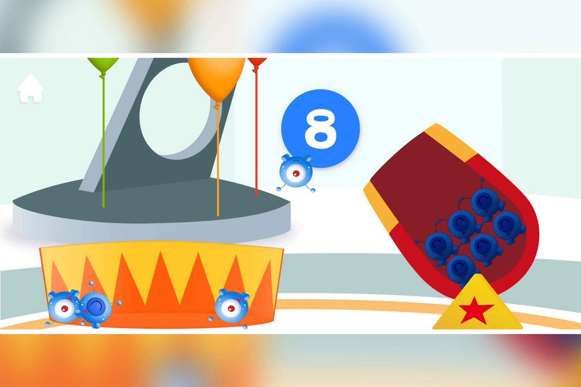 اسکرین شات 7 بازی Pocoyo's Numbers game: 1, 2, 3