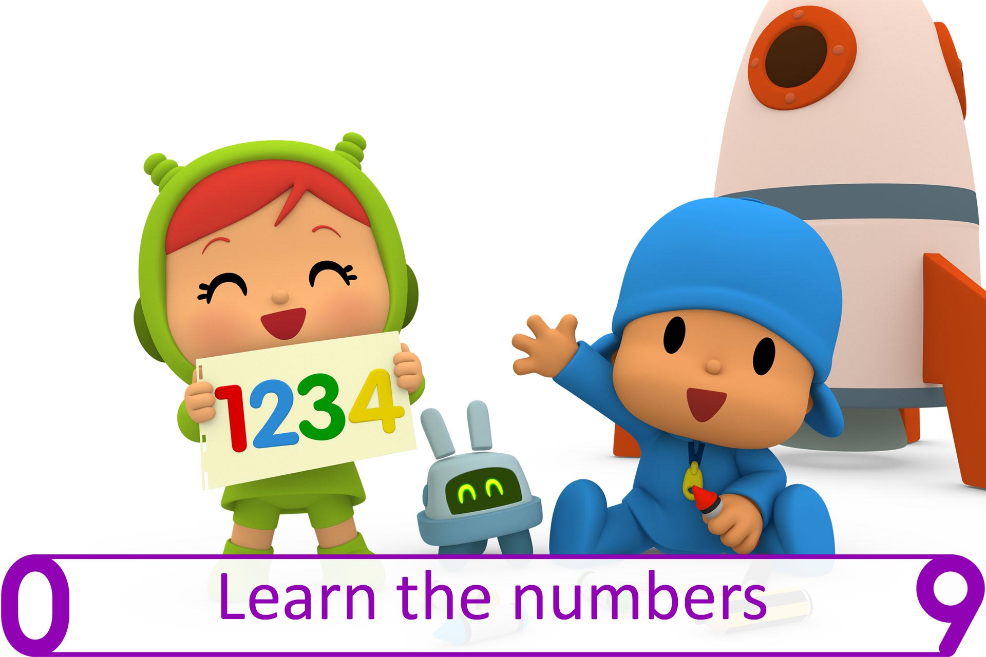 اسکرین شات 6 بازی Pocoyo 1,2,3 Space Adventure