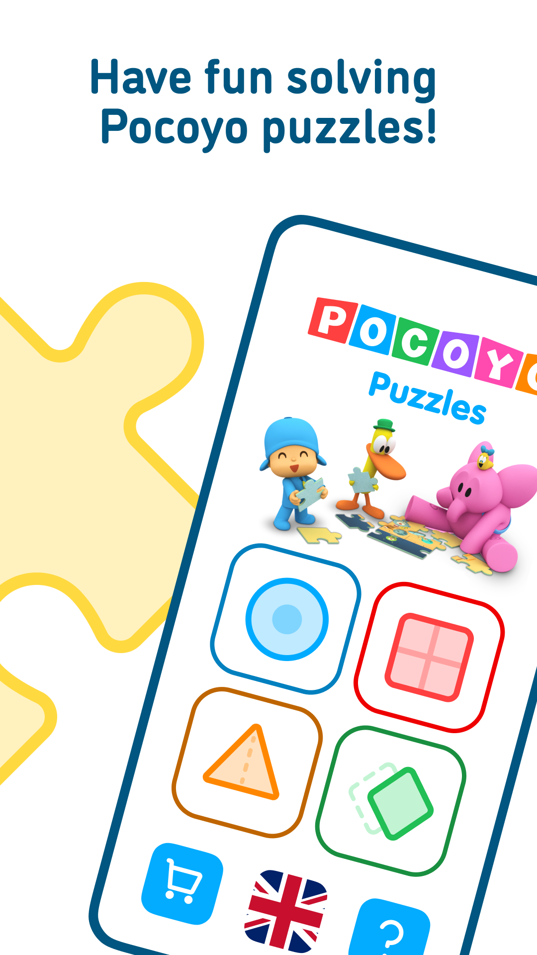 اسکرین شات 2 بازی Pocoyo Puzzles: Games for Kids