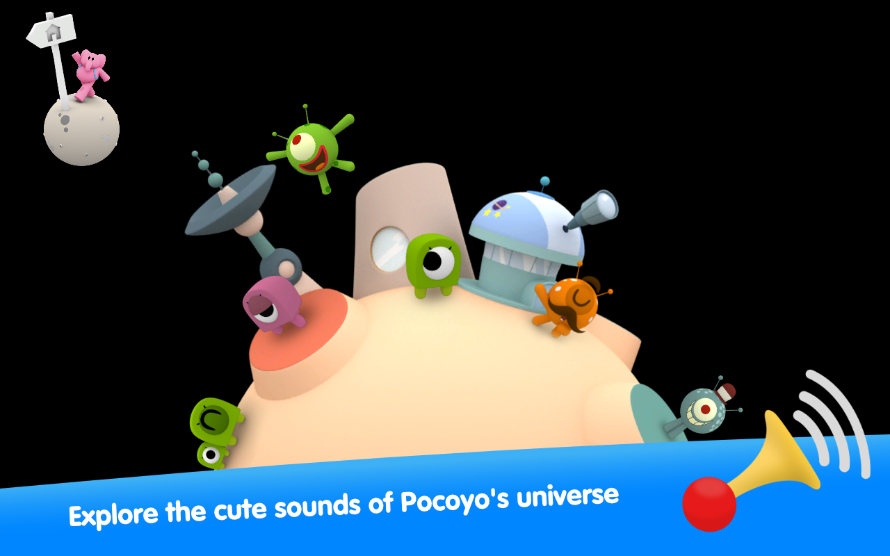 اسکرین شات 5 بازی Pocoyo Sounds Of Animals