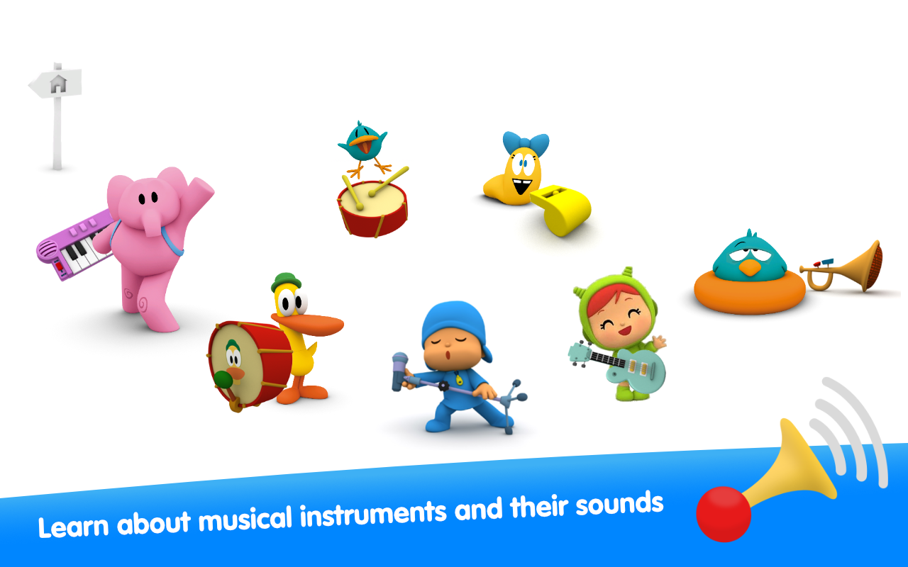 اسکرین شات 3 بازی Pocoyo Sounds Of Animals