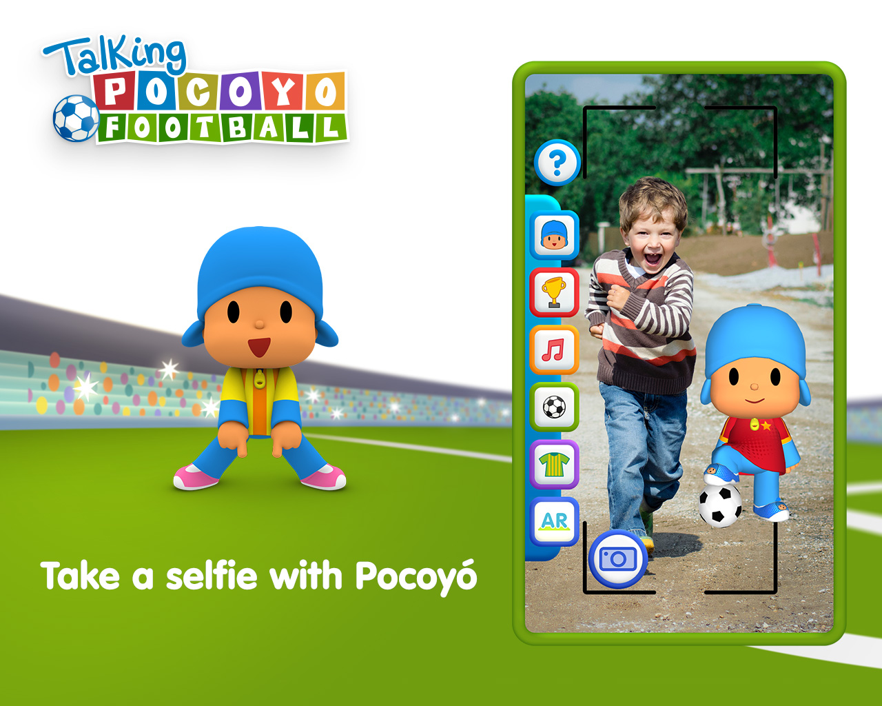 اسکرین شات 7 بازی Talking Pocoyo Football