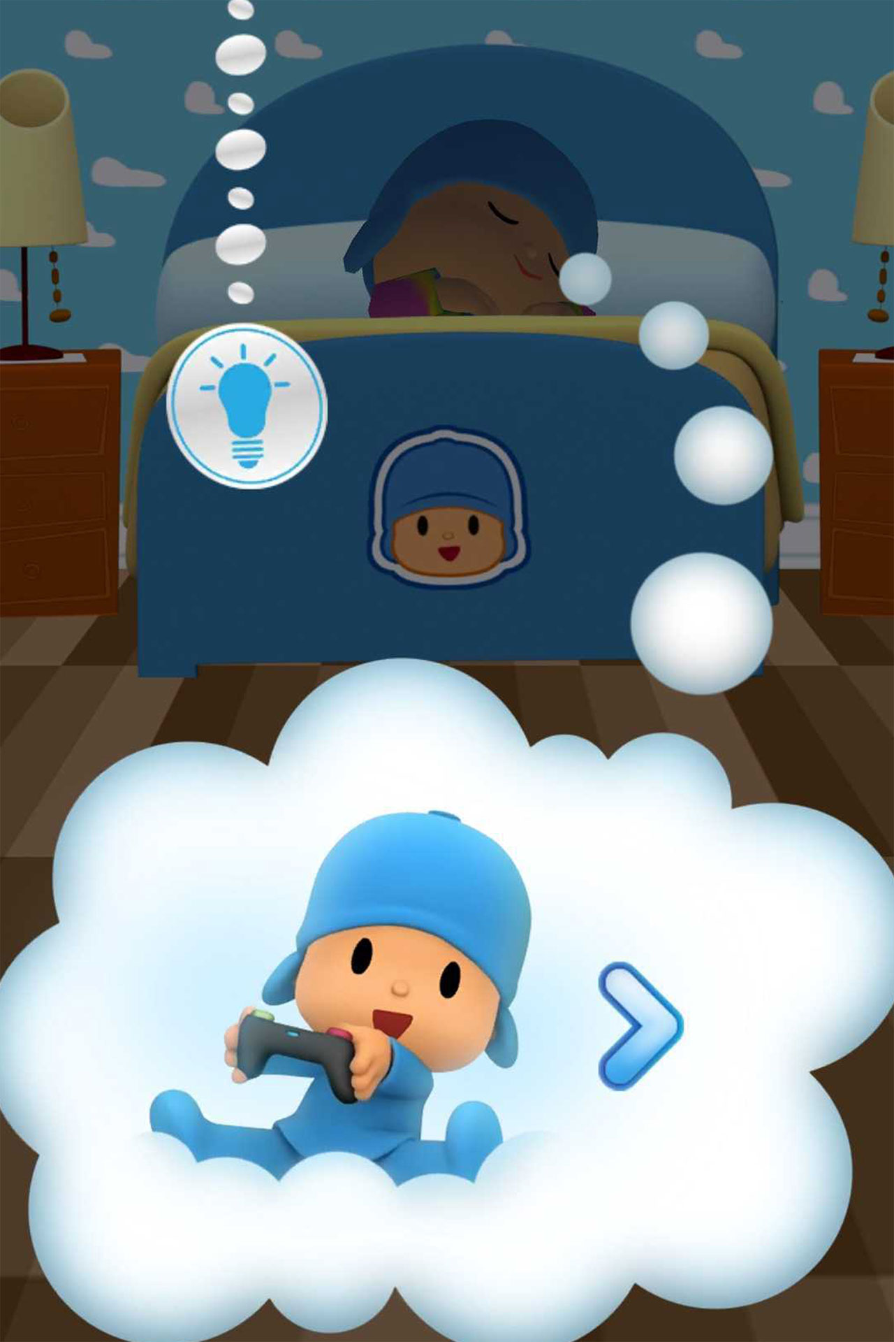 اسکرین شات 8 برنامه Talking Pocoyo 2: Virtual Play
