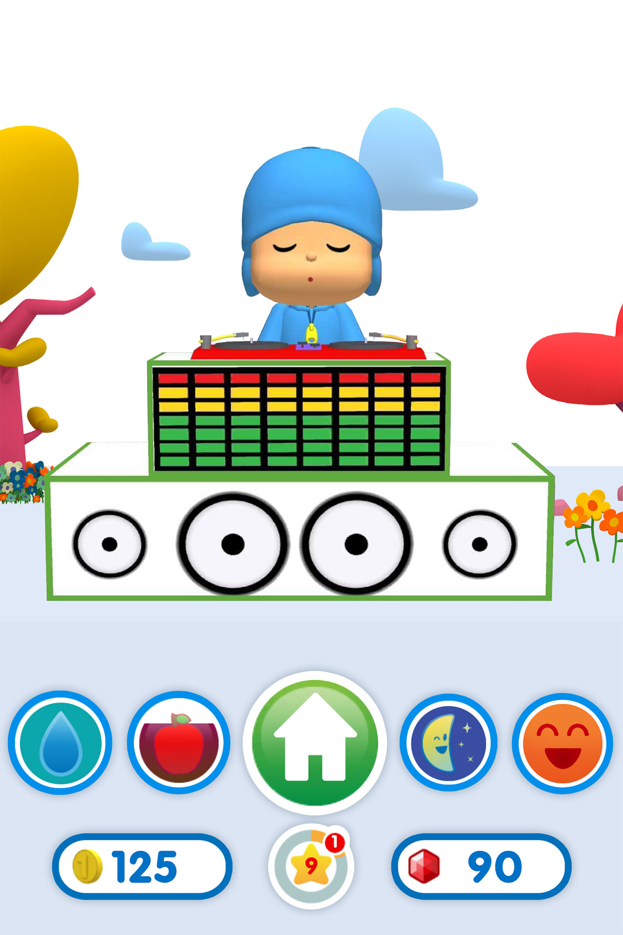 اسکرین شات 6 برنامه Talking Pocoyo 2: Virtual Play