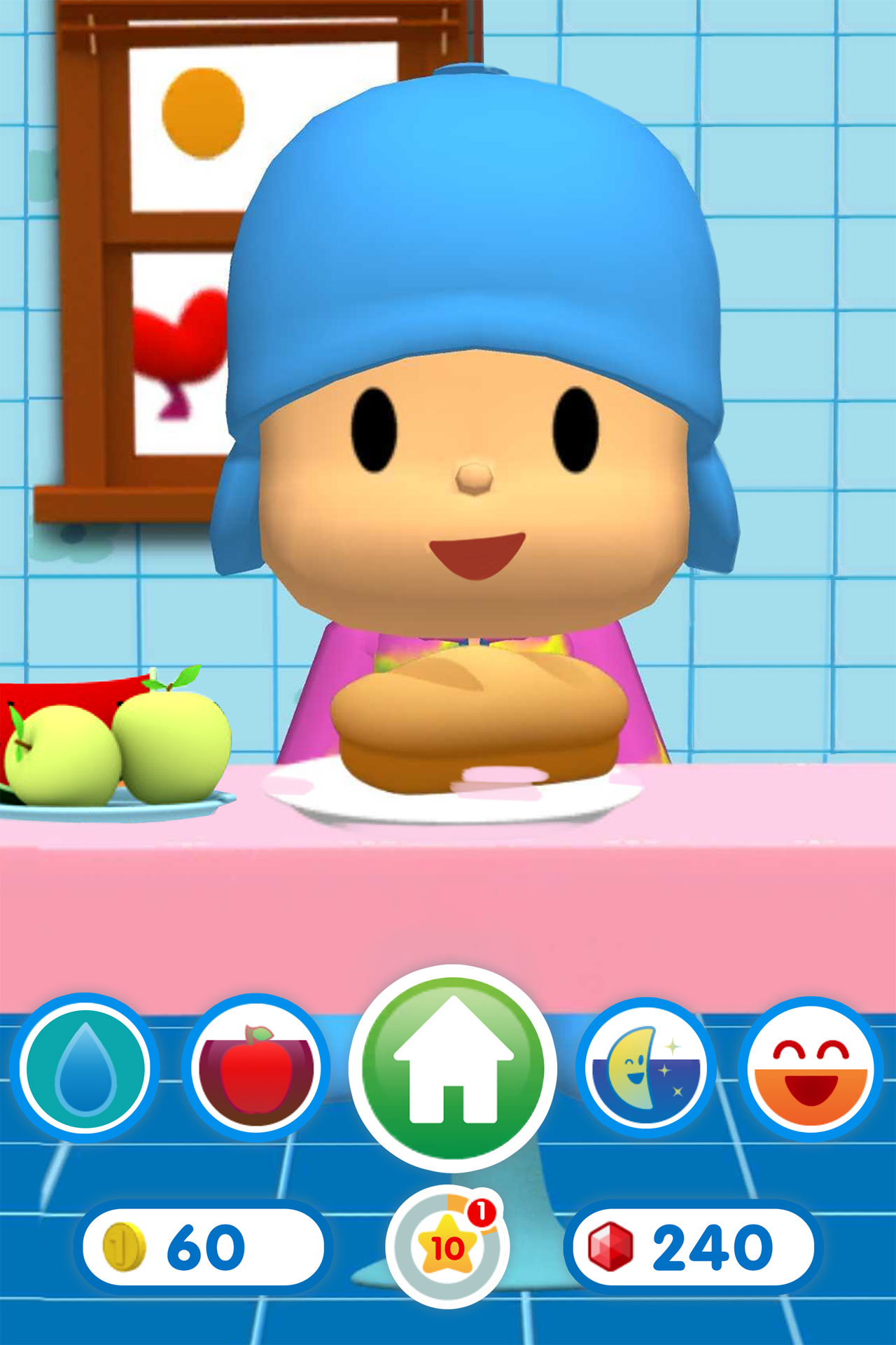 اسکرین شات 3 برنامه Talking Pocoyo 2: Virtual Play