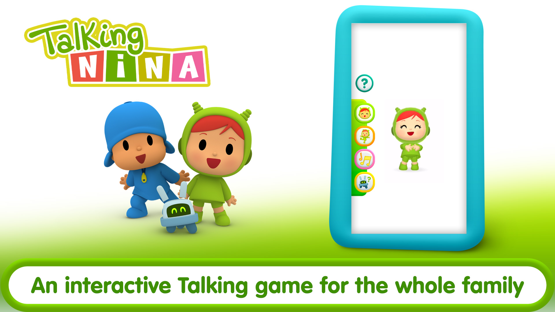 اسکرین شات 6 بازی Talking Pocoyo: My friend Nina