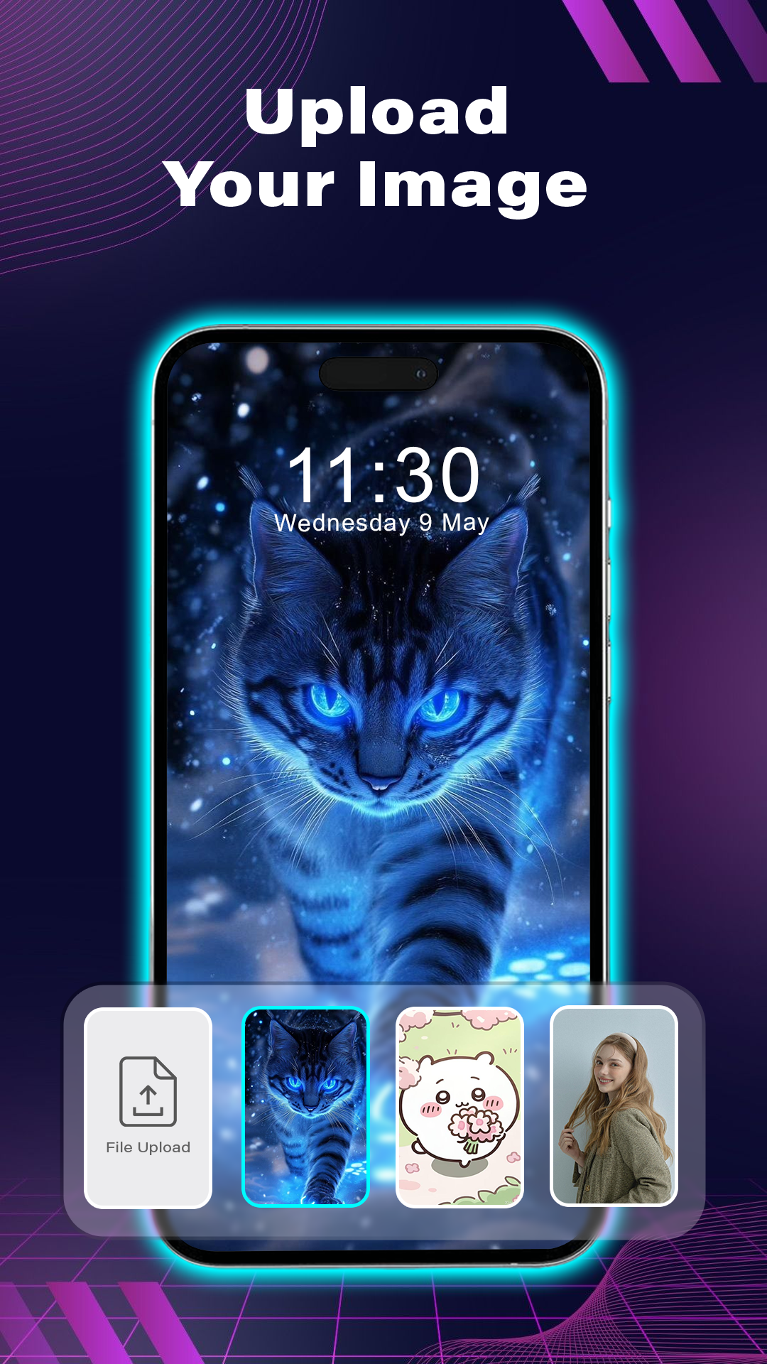 اسکرین شات 5 برنامه Zipper Lock - Zip Screen Theme