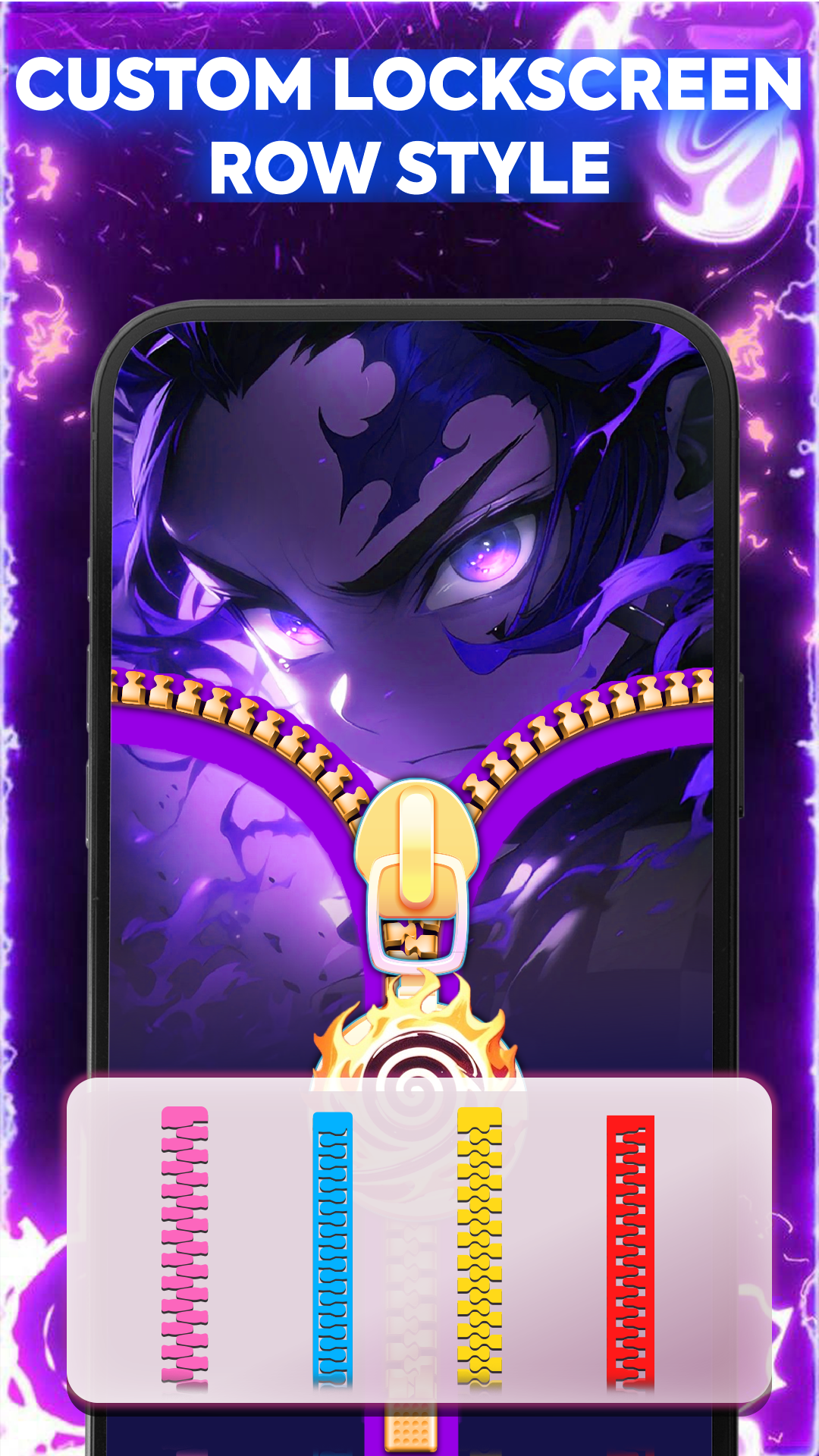 اسکرین شات 6 برنامه ZipWall : Zipper Lock Screen