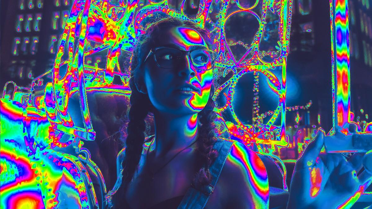 اسکرین شات 2 برنامه Psychedelic camera