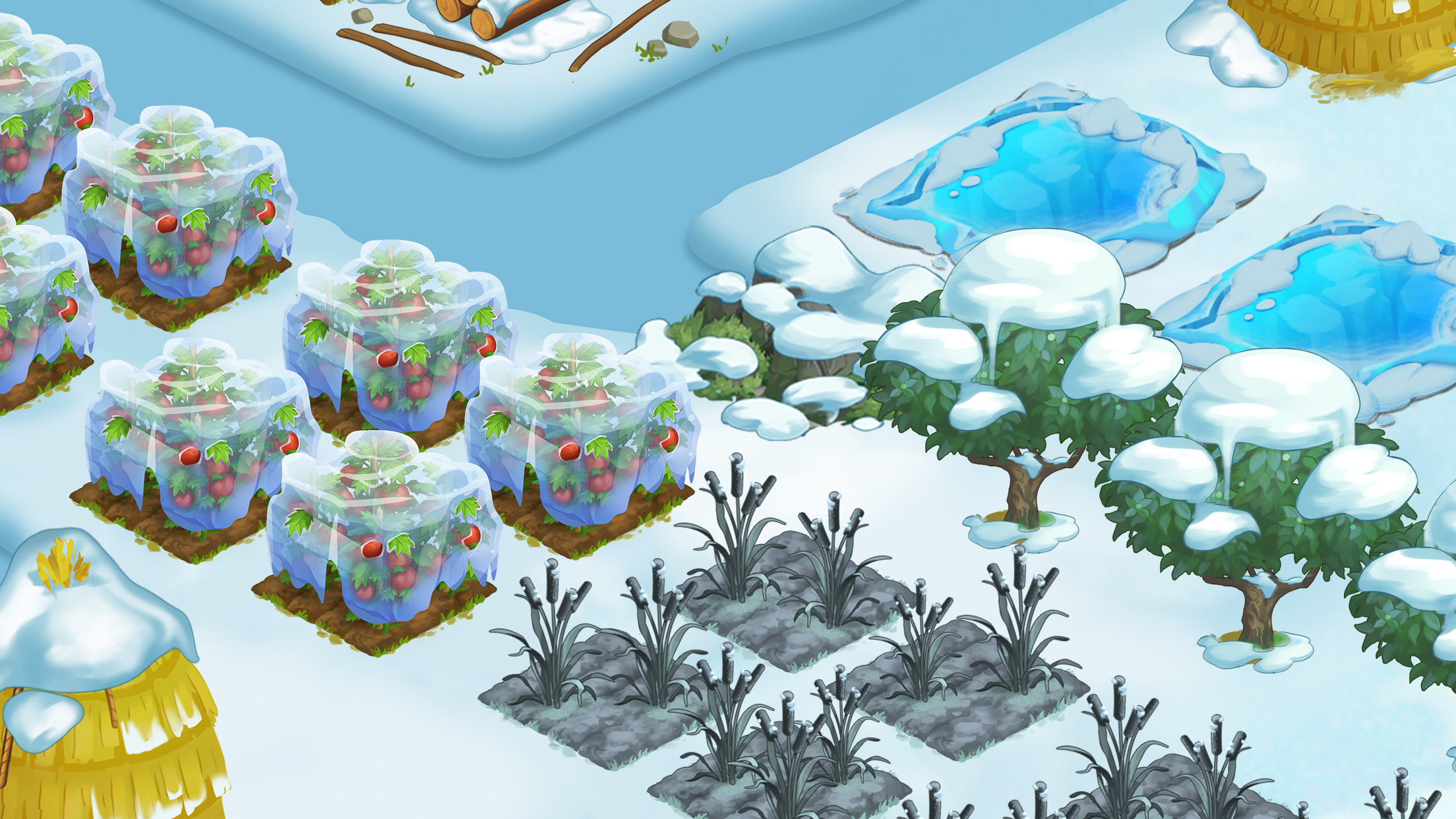 اسکرین شات 3 بازی Frozen Farm: Island Adventure