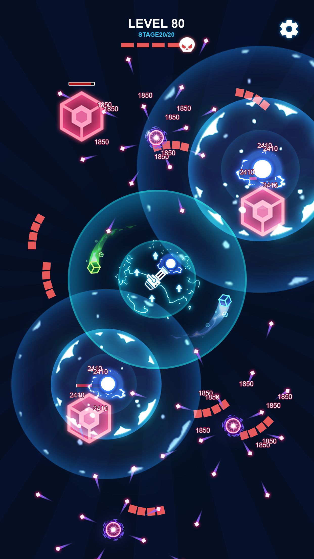 اسکرین شات 3 بازی Space War: Idle Tower Defense