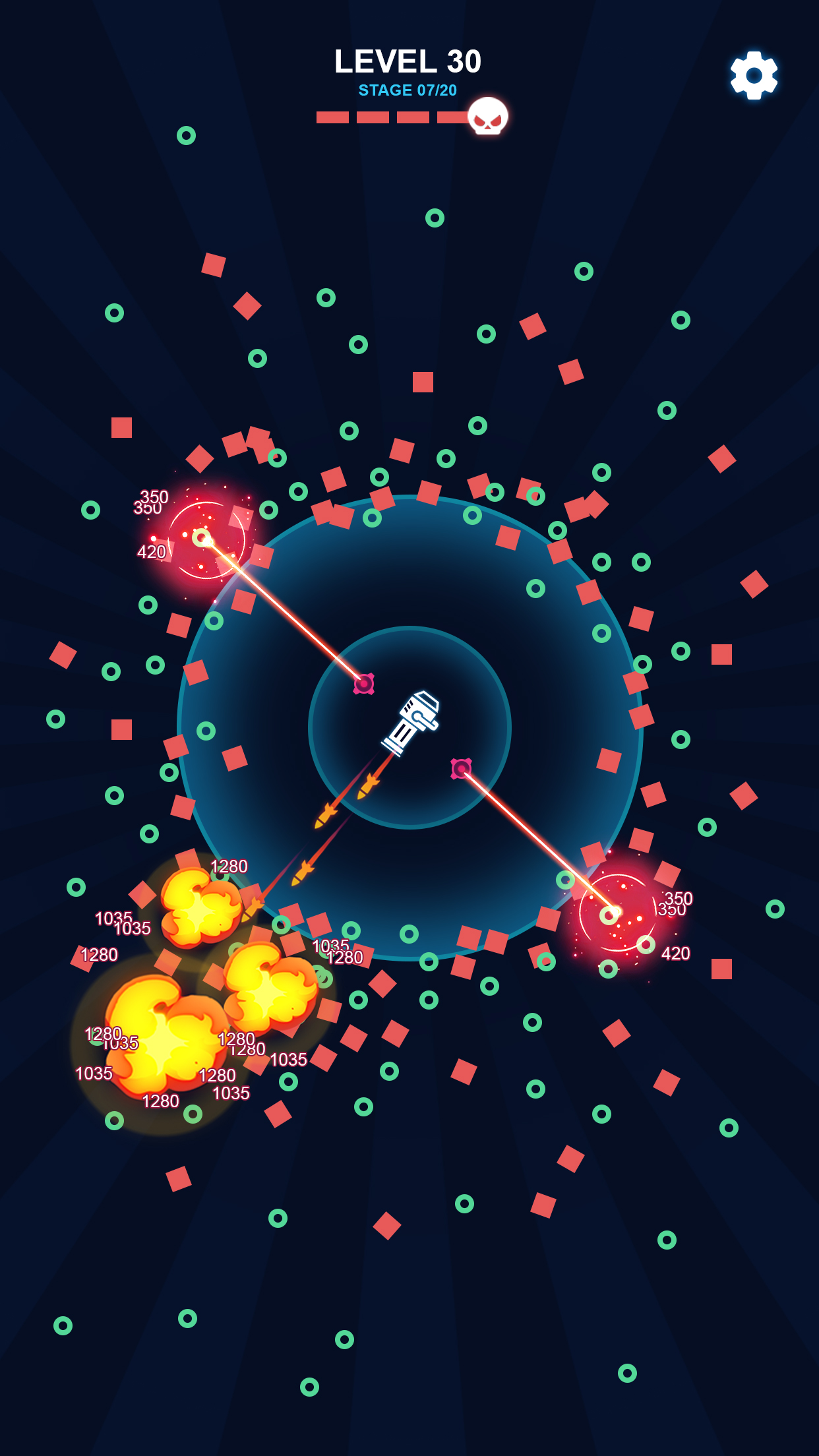اسکرین شات 2 بازی Space War: Idle Tower Defense