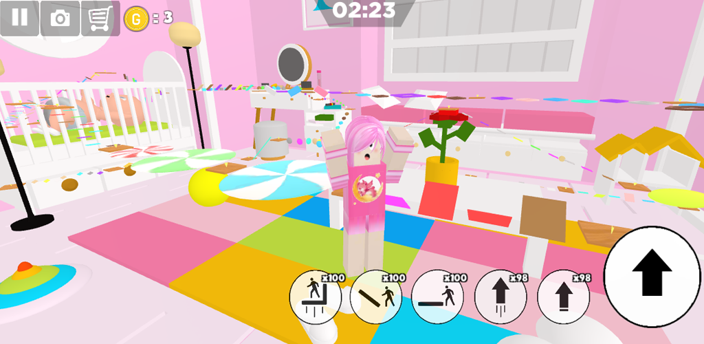 اسکرین شات 2 بازی Girl Bedroom House Parkour