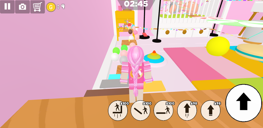 اسکرین شات بازی Girl Bedroom House Parkour 3