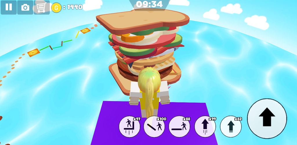 اسکرین شات 4 بازی Escape sandwich island parkour
