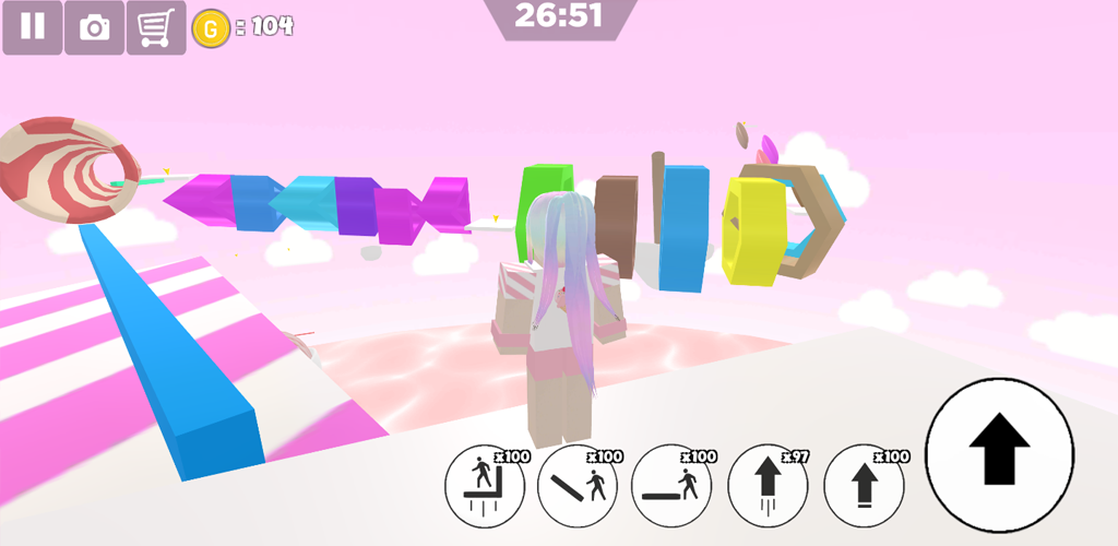 اسکرین شات 6 بازی Ice cream swirl parkour girl