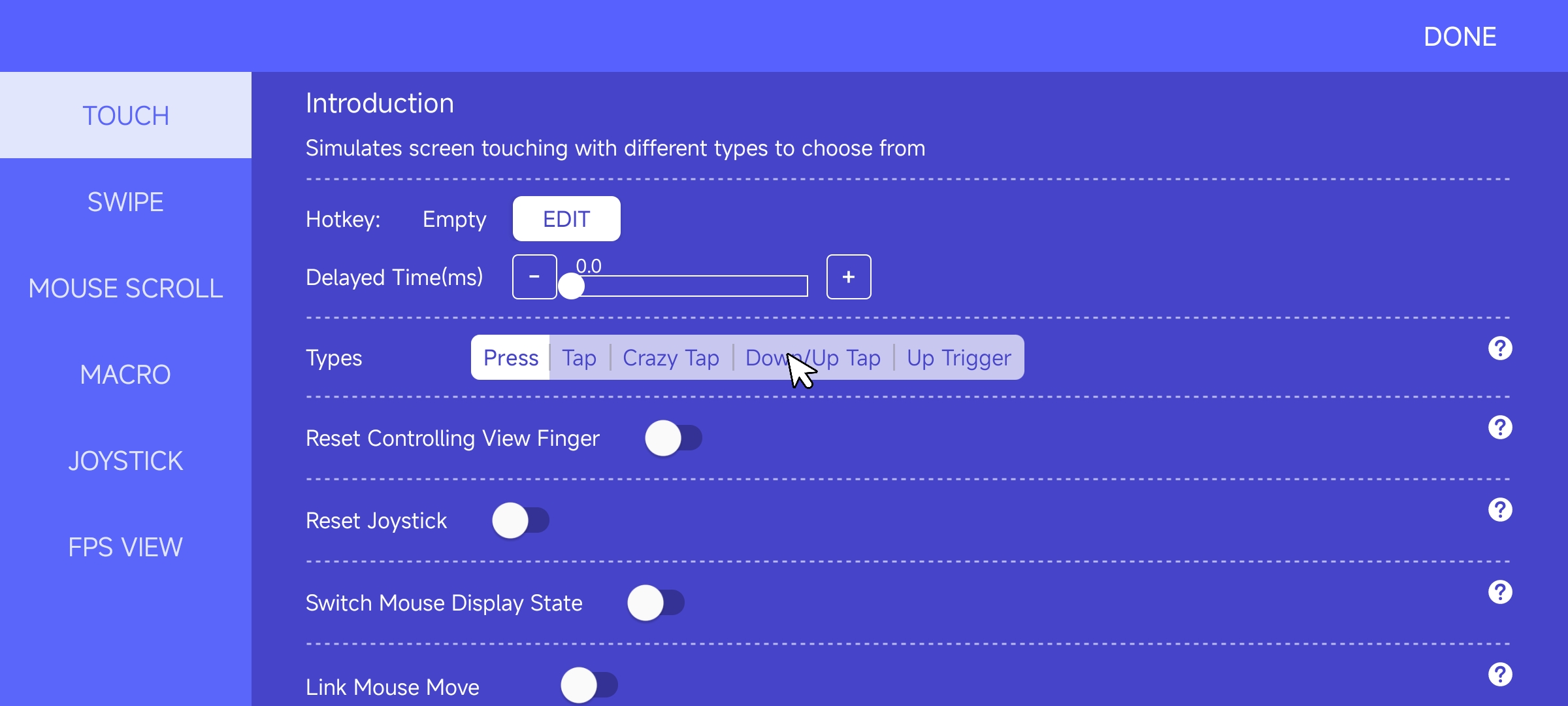 اسکرین شات 4 برنامه GG Mouse Pro 2