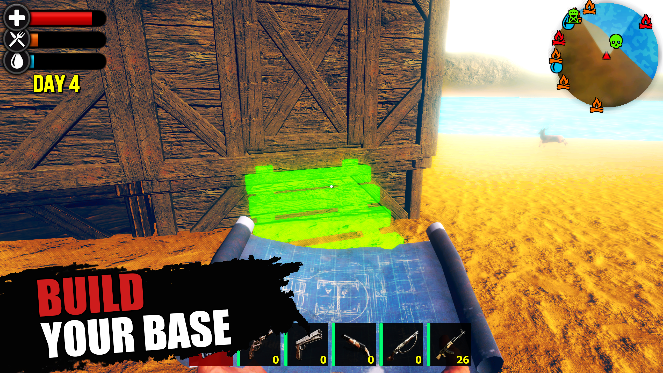 اسکرین شات 2 بازی Just Survive: Raft Survival