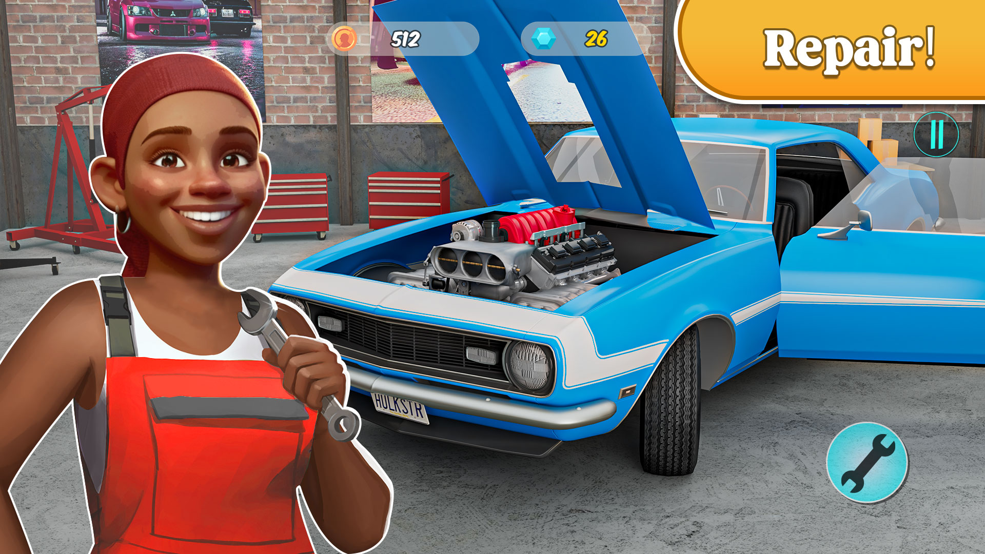 اسکرین شات 3 بازی Car Mechanic CarTuning Games