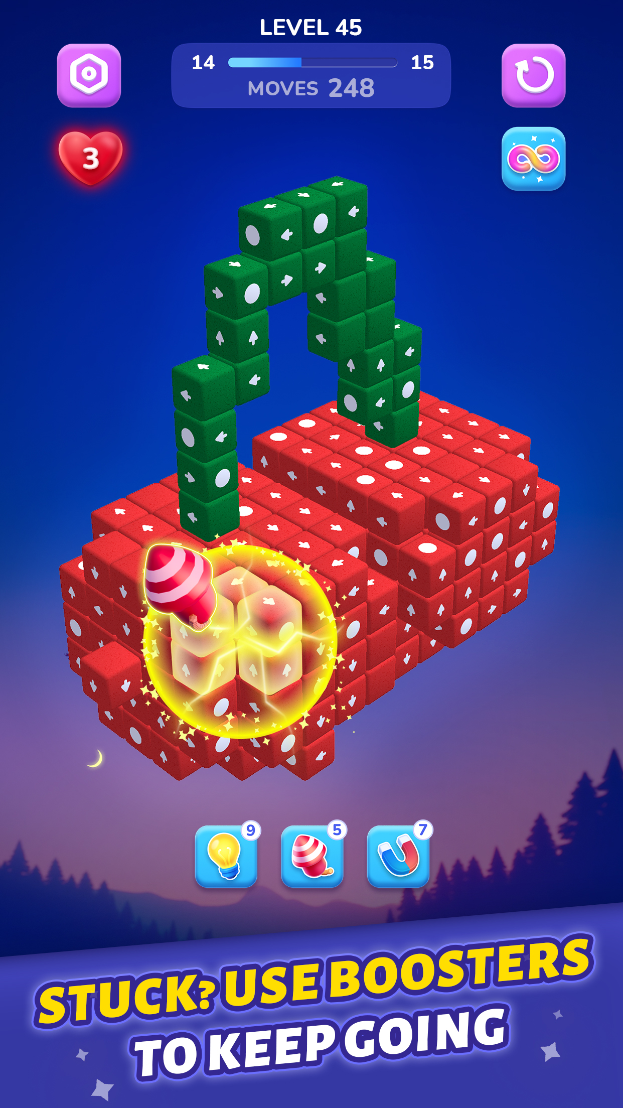 اسکرین شات 3 بازی Block Away - Tap Out Puzzle