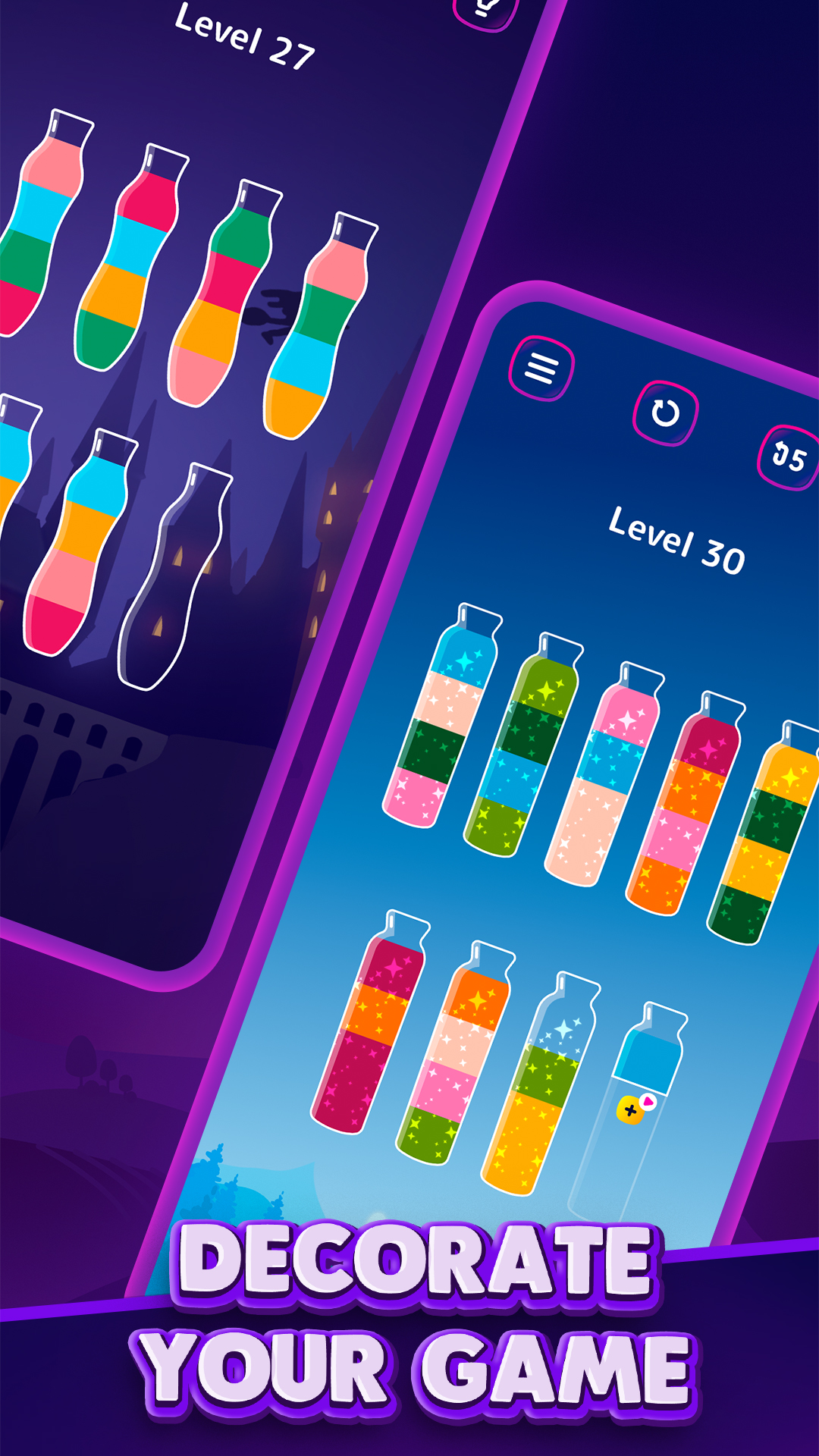 اسکرین شات 6 بازی Get Color - Water Sort Puzzle