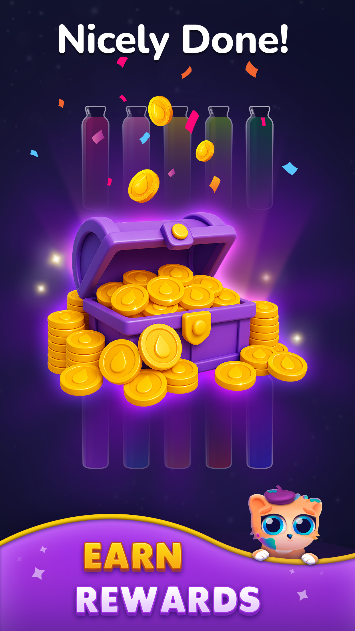 اسکرین شات 3 بازی Get Color - Water Sort Puzzle