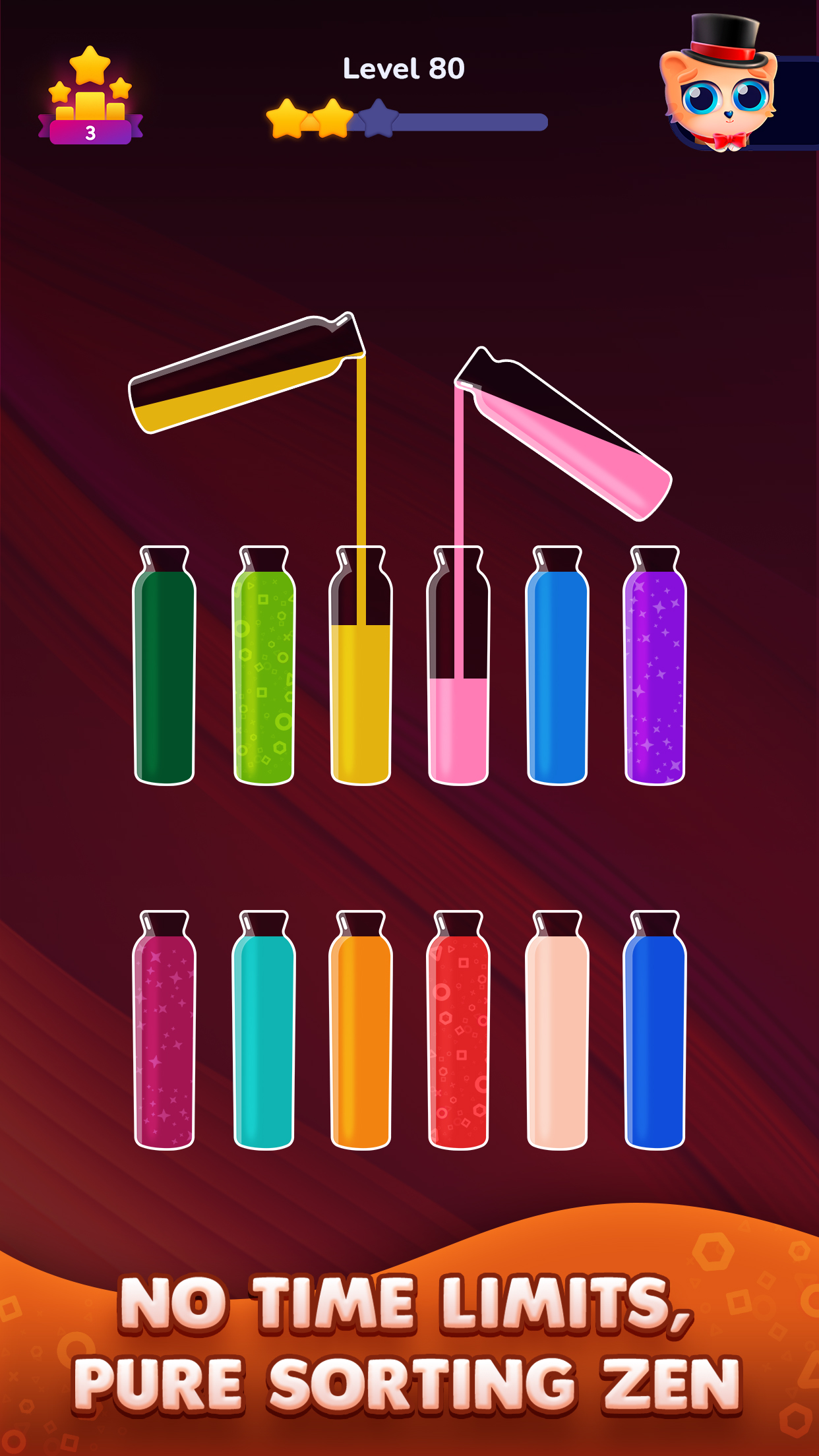 اسکرین شات 4 بازی Get Color - Water Sort Puzzle