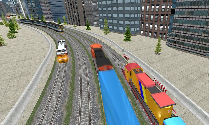 اسکرین شات 2 بازی Driving In City Train 2024