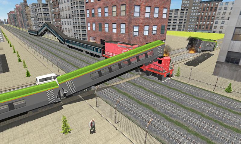 اسکرین شات 4 بازی Driving In City Train 2024