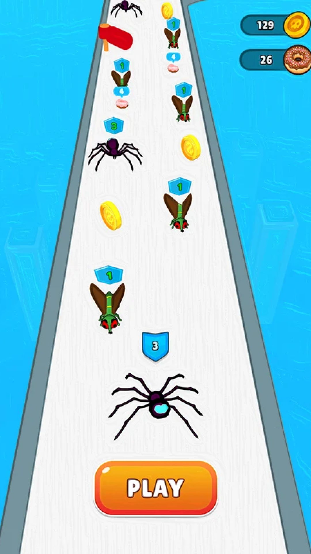 اسکرین شات 2 بازی Ants Battle: Count & Merge