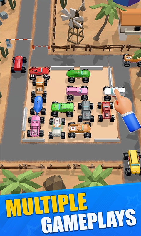 اسکرین شات 2 بازی Parking Jam : Car Games