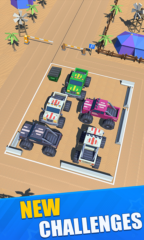 اسکرین شات 6 بازی Parking Jam : Car Games