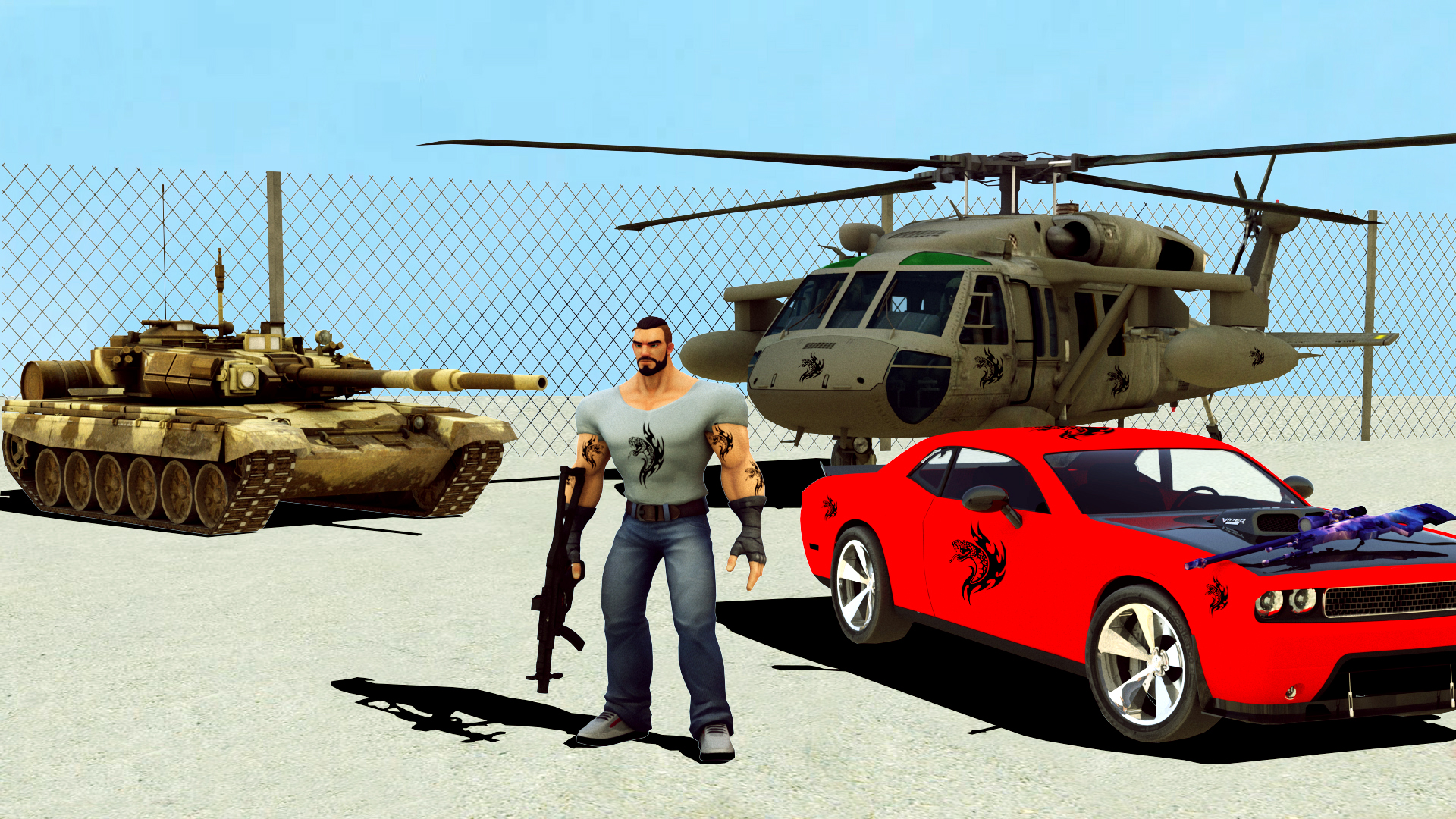 اسکرین شات 3 بازی Real Gangster Hero: Action Adv
