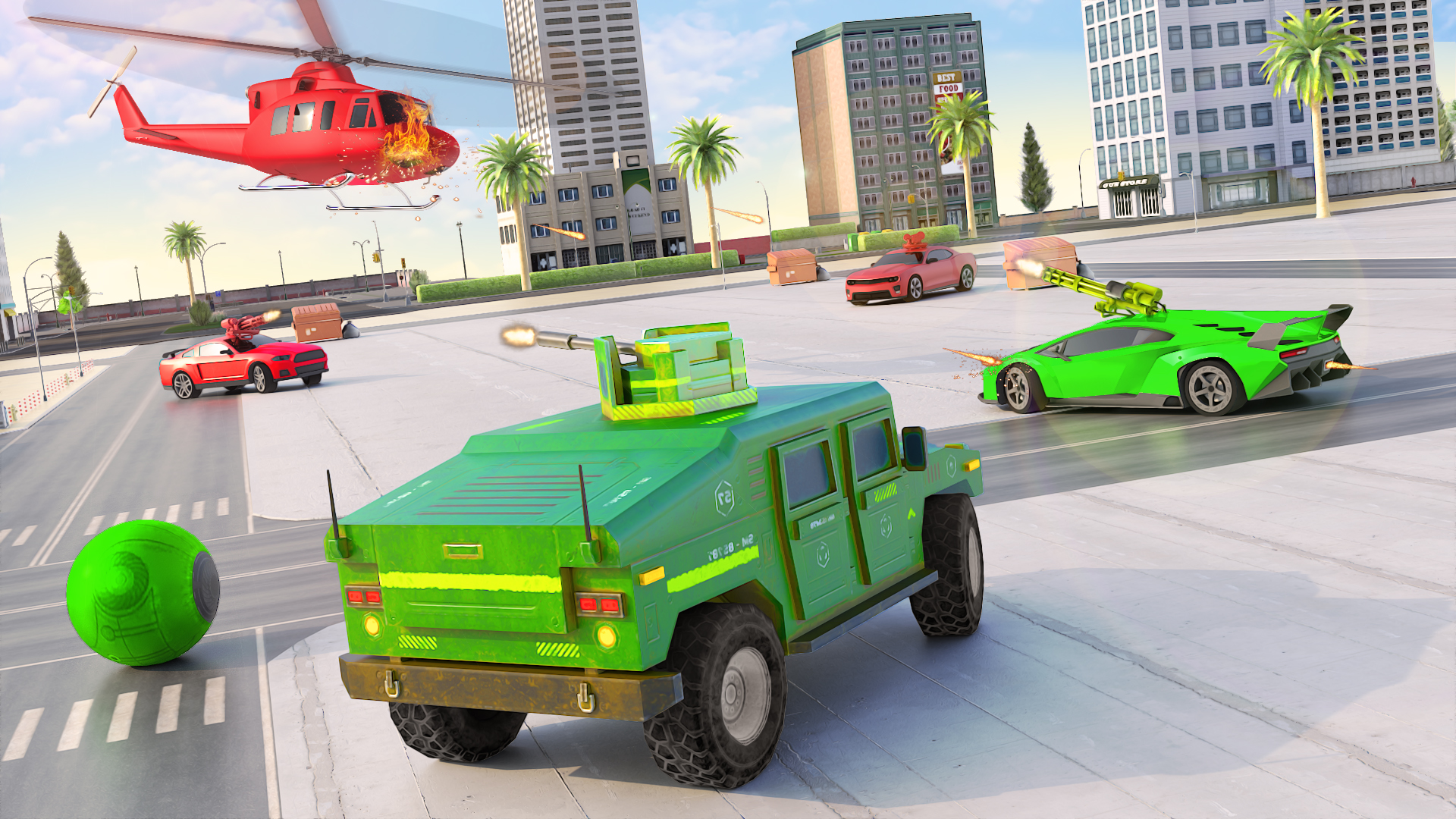 اسکرین شات 4 بازی AI Robot Car Transformer Game