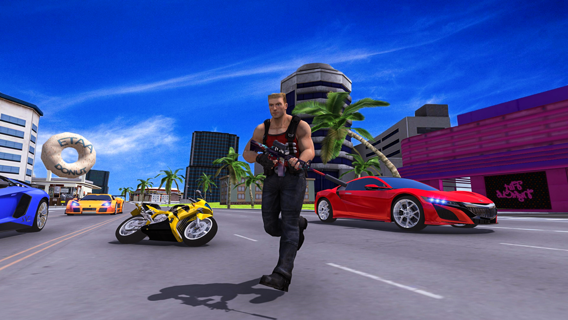 اسکرین شات 7 بازی Spider Miami Gangster Hero Man