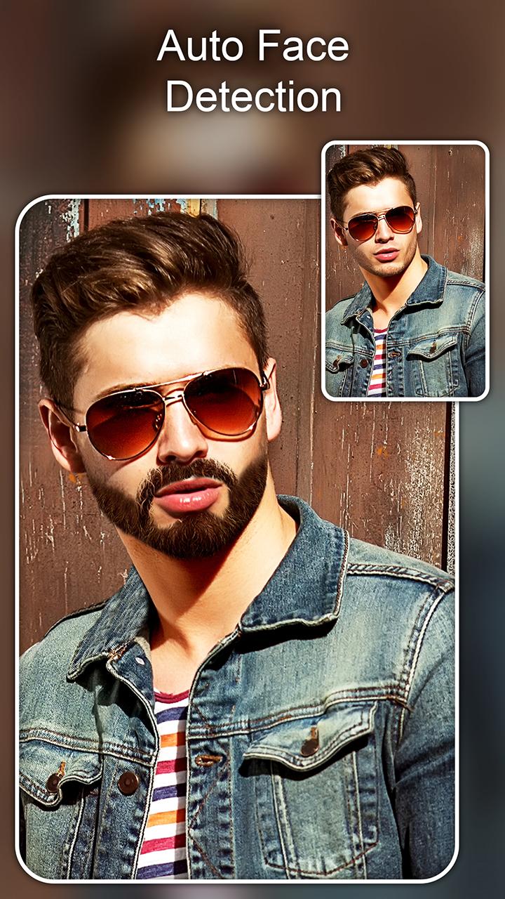 اسکرین شات 6 برنامه Beard Photo Editor - Beard Cam