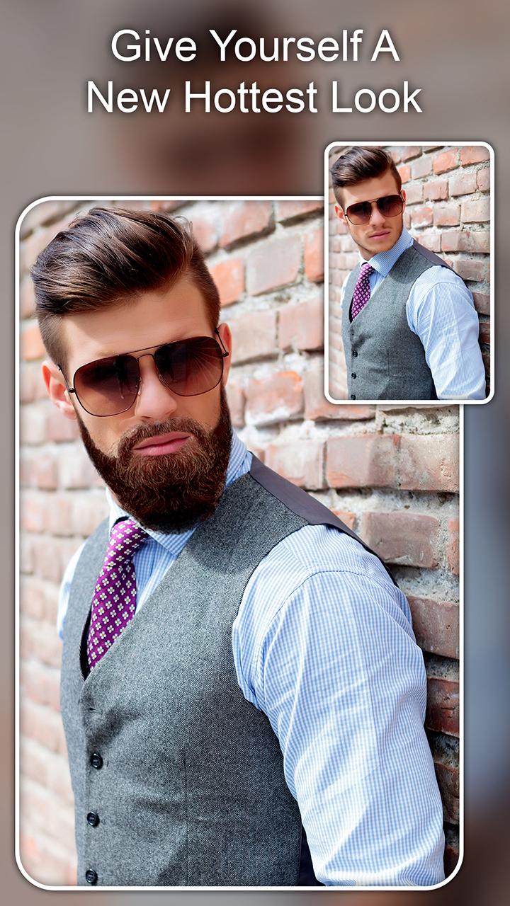 اسکرین شات 5 برنامه Beard Photo Editor - Beard Cam