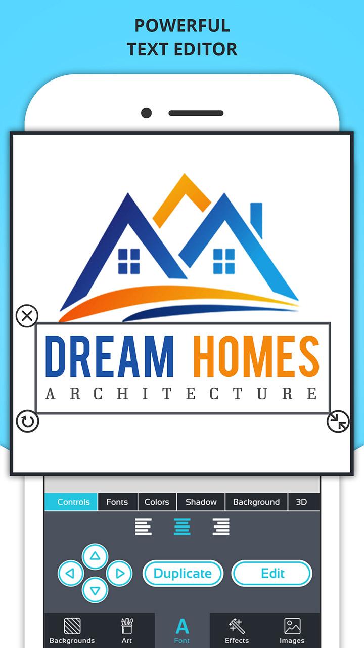 اسکرین شات 4 برنامه Logo Maker - Icon Maker, Creat