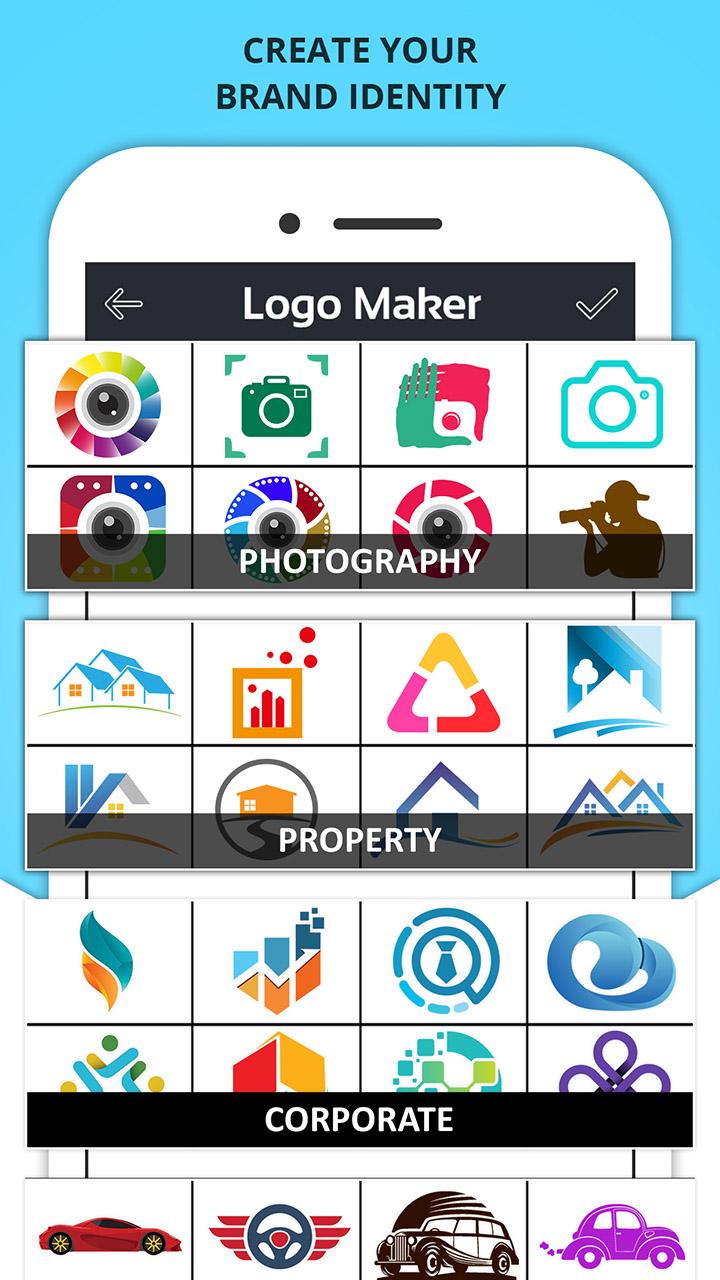 اسکرین شات 2 برنامه Logo Maker - Icon Maker, Creat