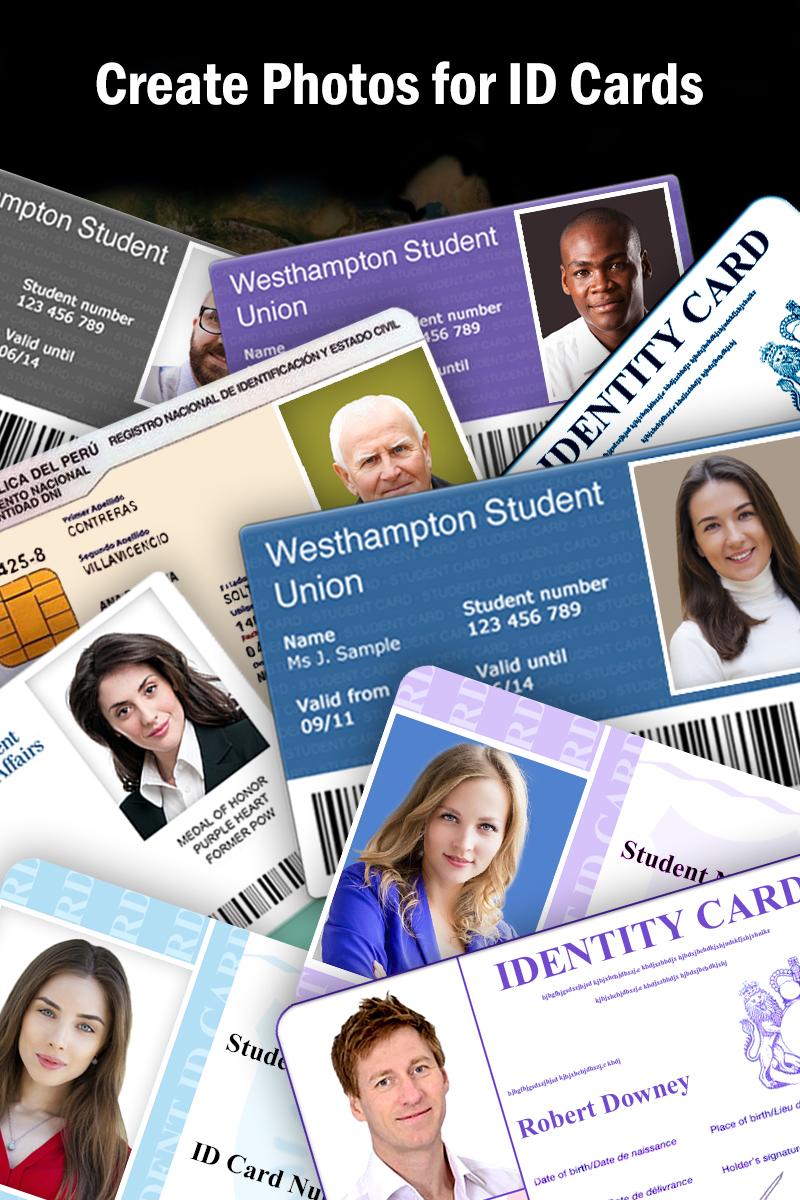 اسکرین شات 4 برنامه Passport Size Photo Editor