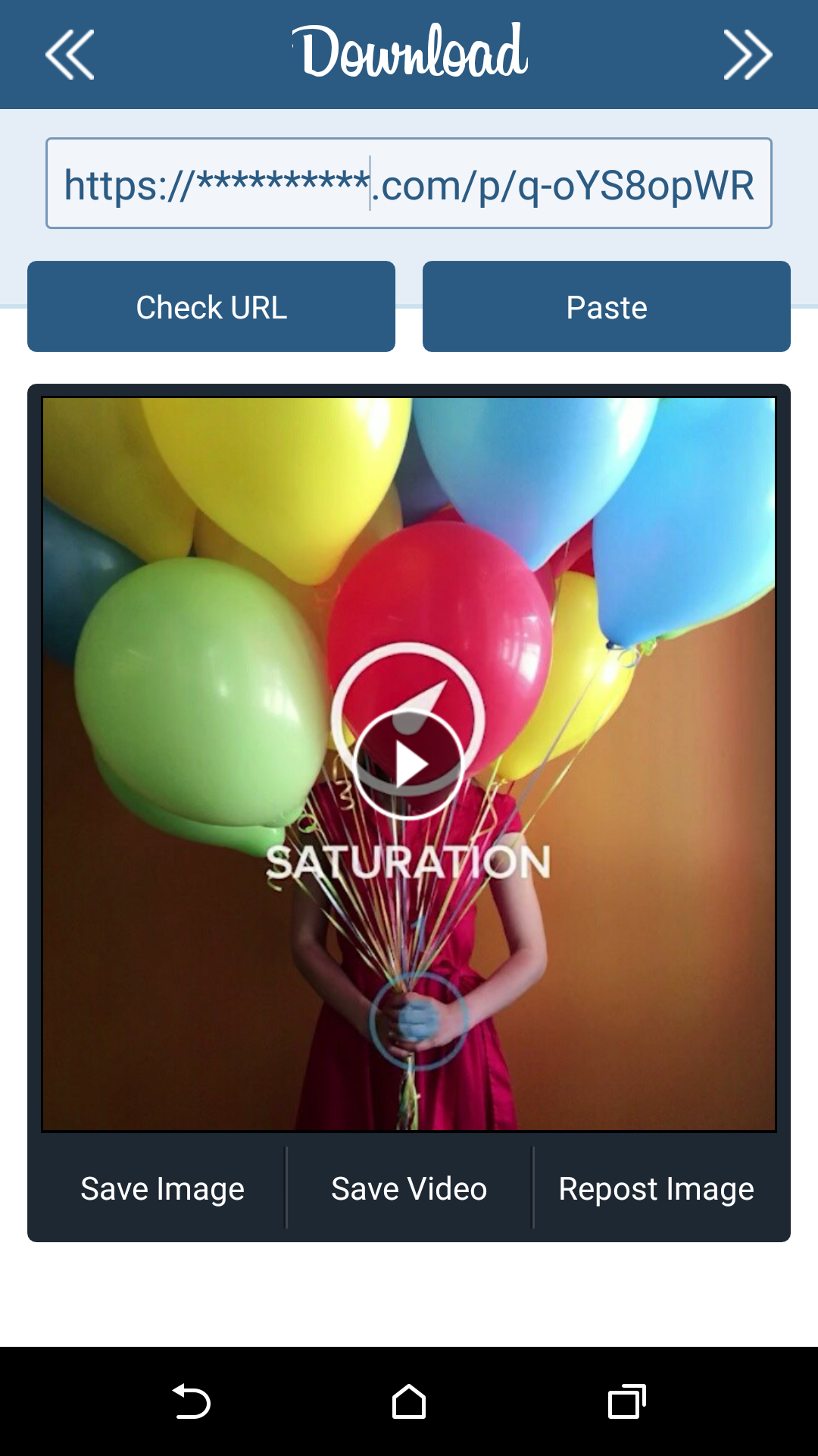اسکرین شات 1 برنامه Downloader for Instagram: Photo & Video Saver