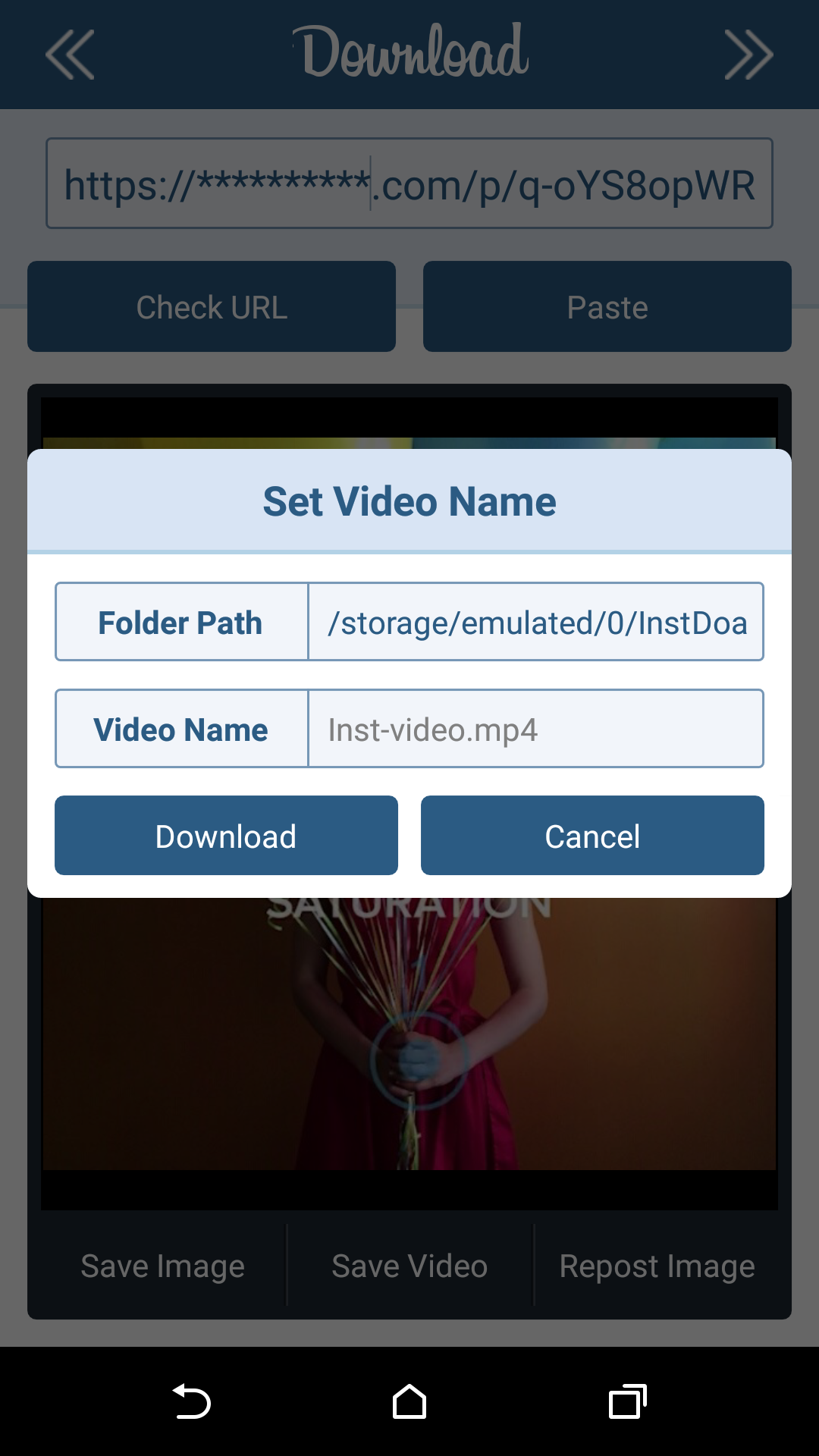 اسکرین شات 3 برنامه Downloader for Instagram: Photo & Video Saver