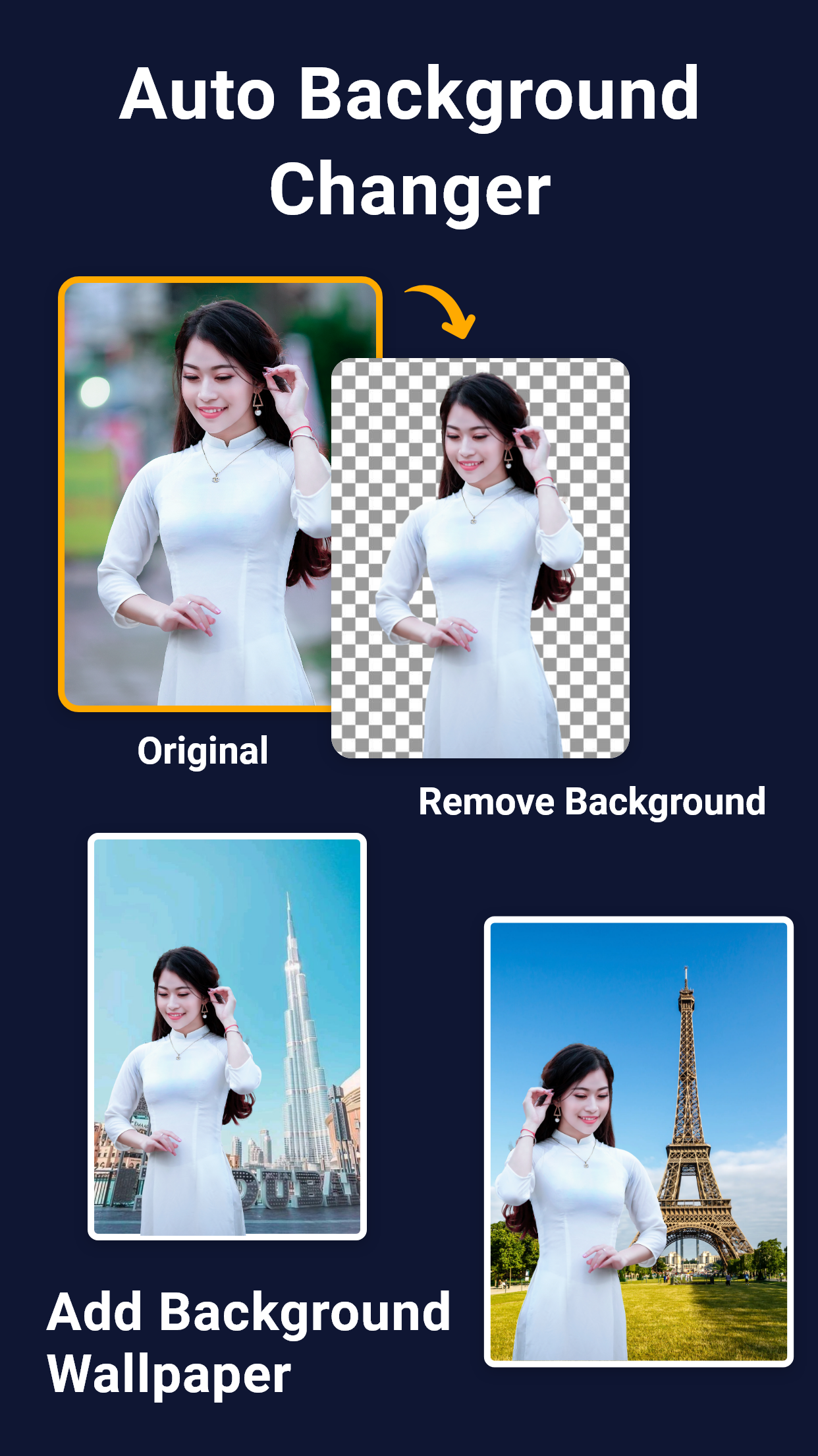 اسکرین شات 5 برنامه Magic Eraser Background Editor
