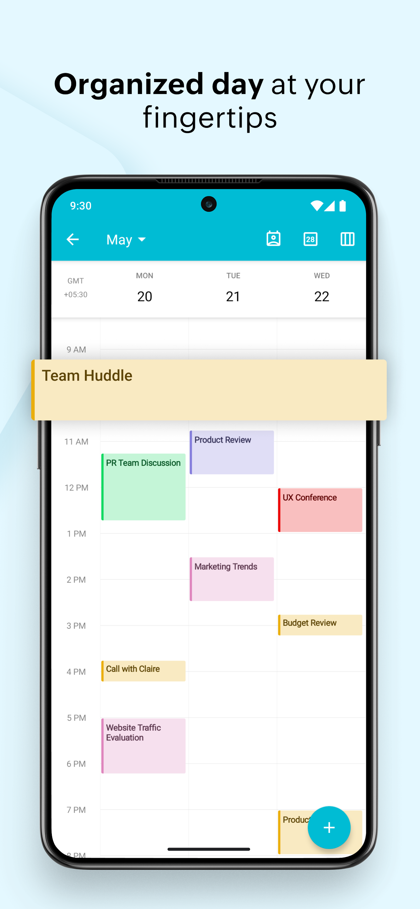 اسکرین شات 4 برنامه Zoho Mail - Email and Calendar