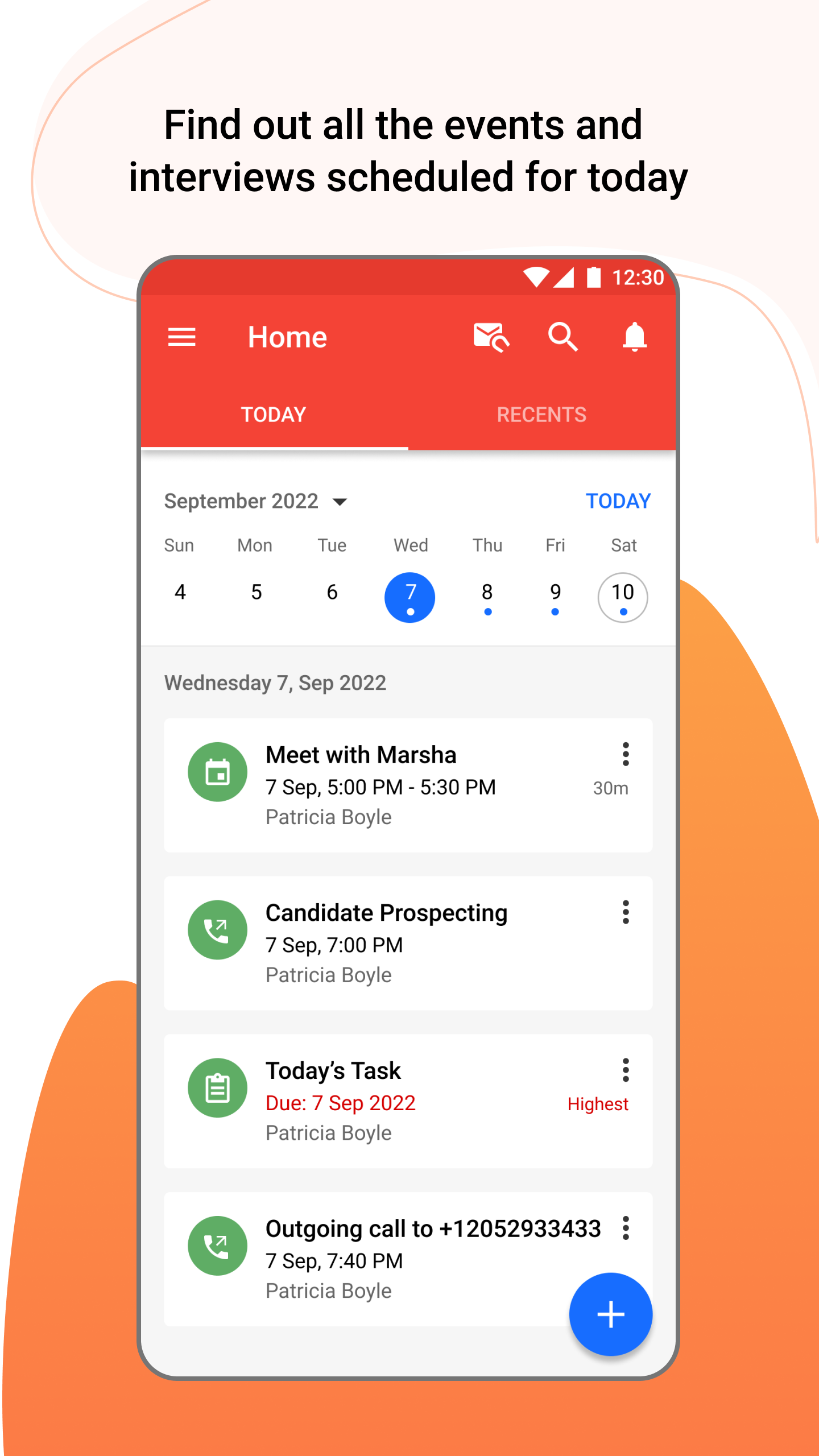 اسکرین شات 1 برنامه Zoho Recruit - Recruiting CRM