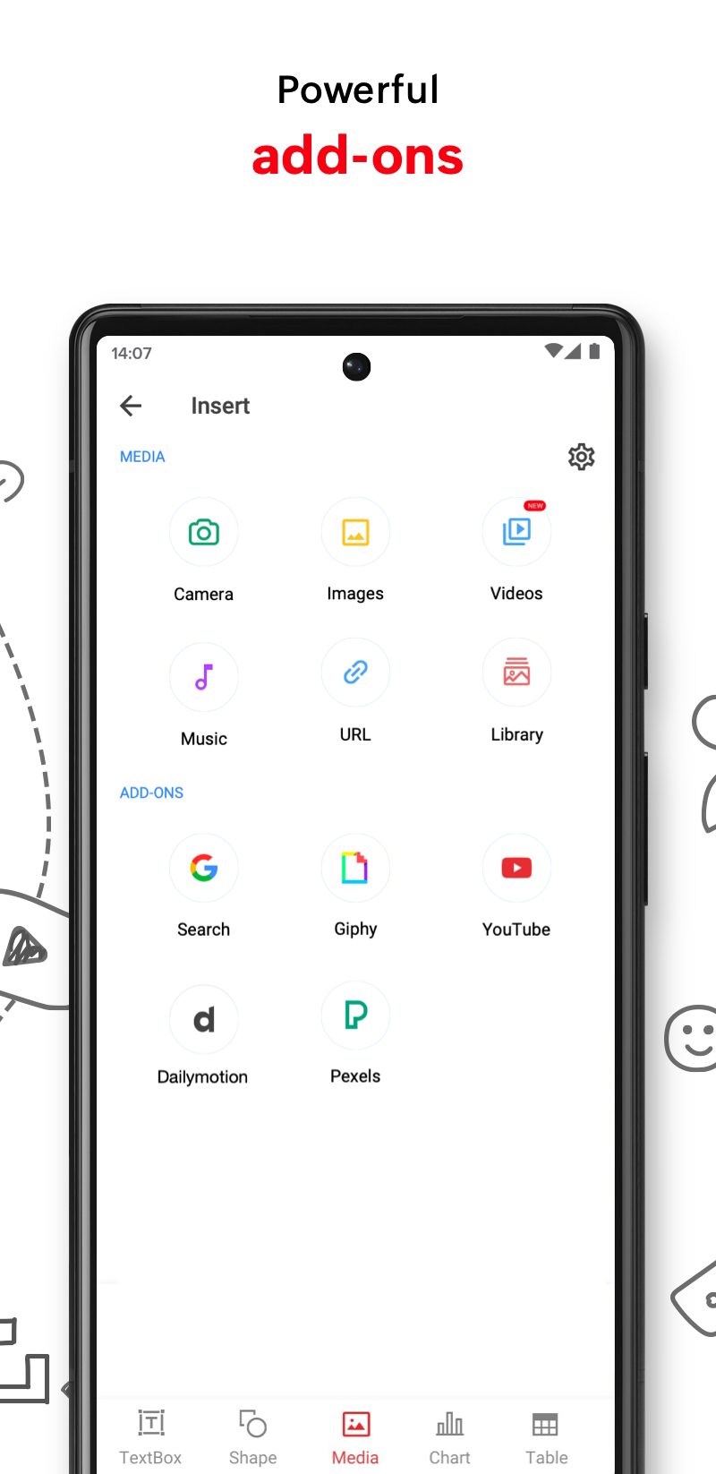 اسکرین شات 5 برنامه Zoho Show: Presentation Maker