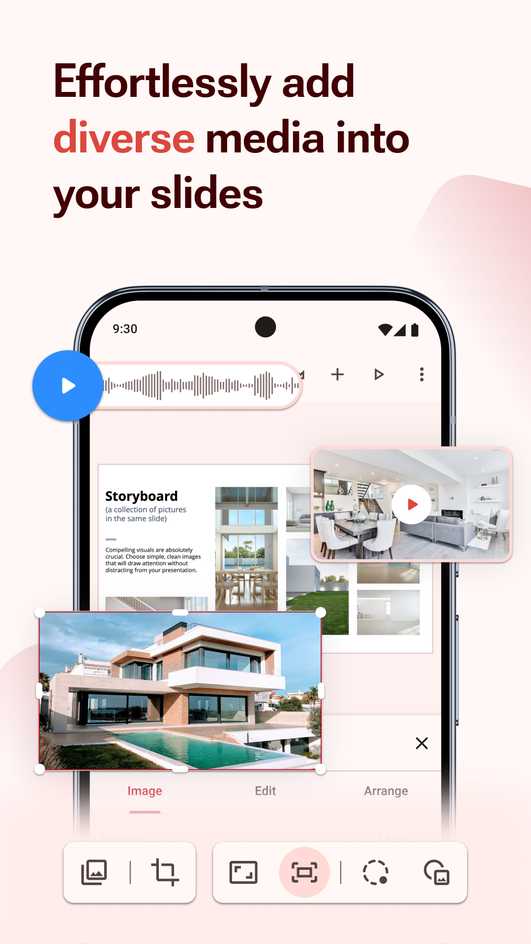 اسکرین شات 5 برنامه Zoho Show: Presentation Maker